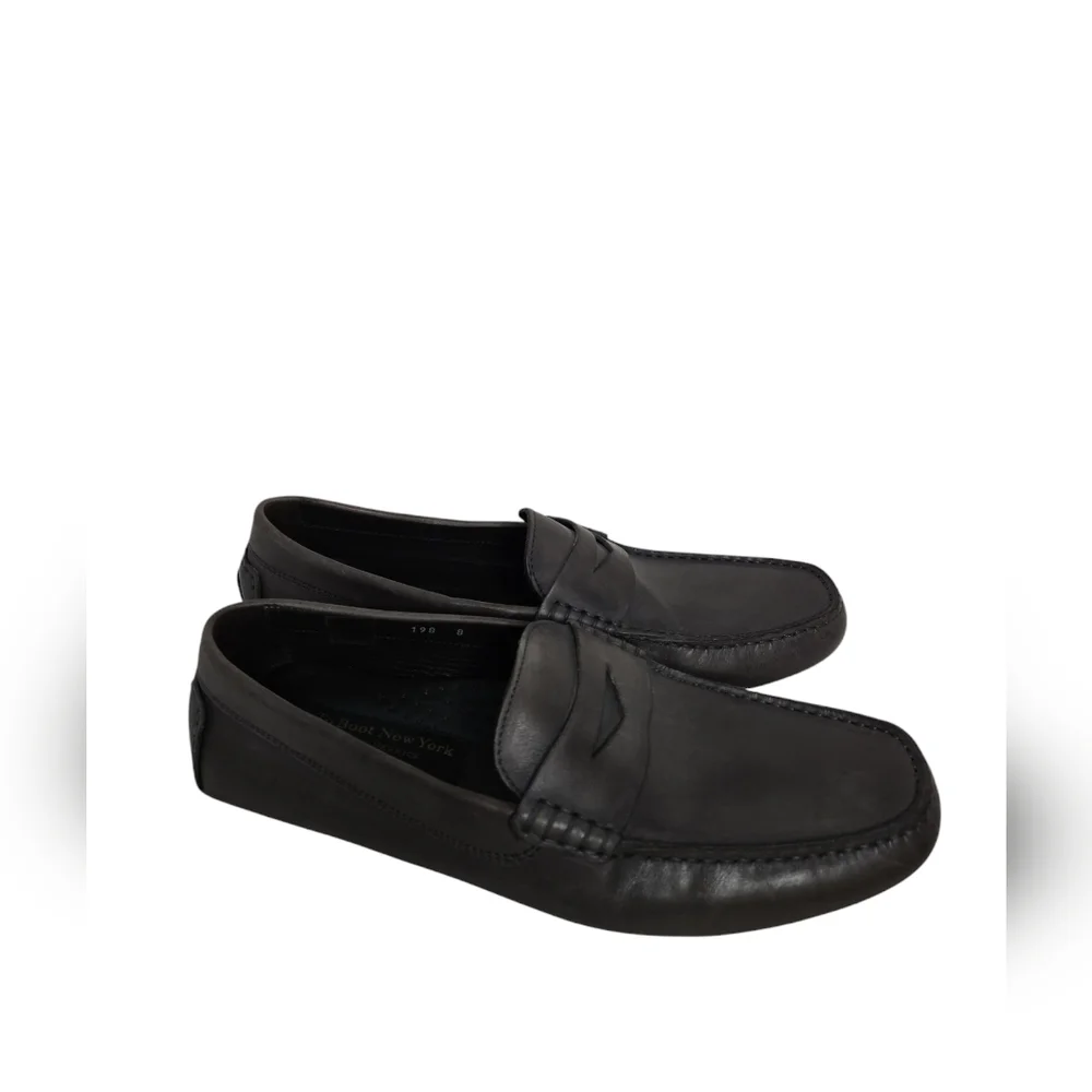 TO BOOT NEW YORK Jaydon Penny Driving Loafer Gray Size 8